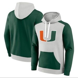 Fanatics Miami Hurricanes Hoodie Sz Small